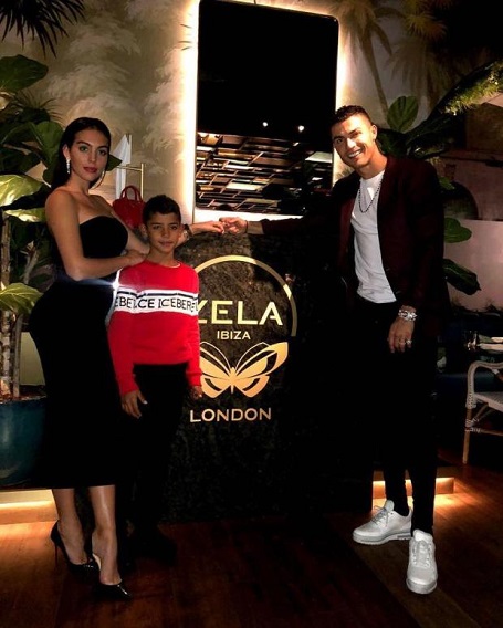 The rumors escalated when even Ronaldo was seen with a ring at a dinner.